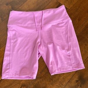 Lavender Nike Dri Fit shorts 7” inseam